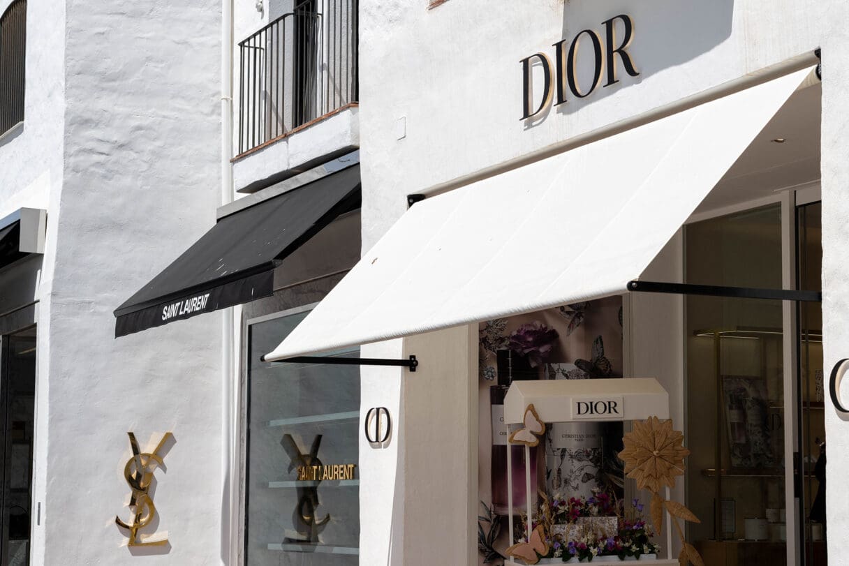 dior and ysl tores