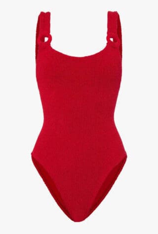 Hunza G Domino Swim With Tonal Hoops