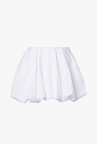 Alaïa Cotton poplin miniskirt