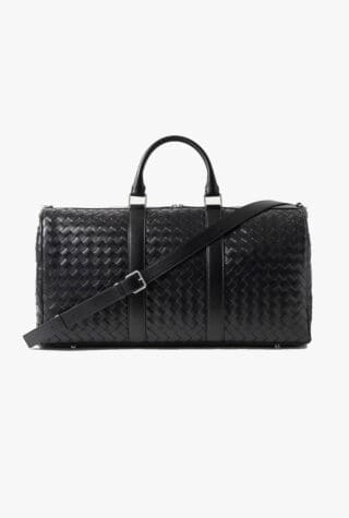 Bottega Veneta Intrecciato Leather Duffle Bag