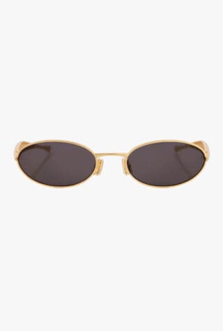 Bottega Veneta Sardine oval sunglasses
