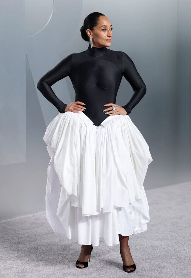 tracee ellis roos at the Vanity Fair Oscar Party.