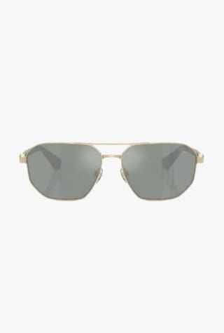 Burberry aviator-frame metal sunglasses