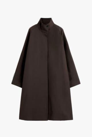 Cos Oversized funnel neck coat