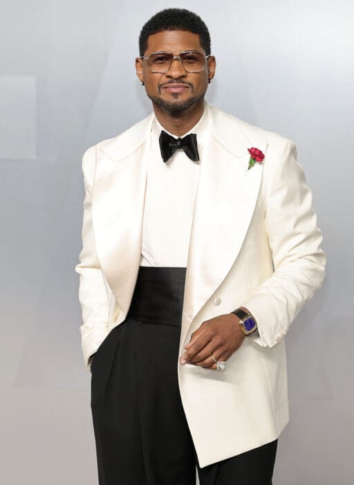 usher at the Vantiy Fair Oscar Party.