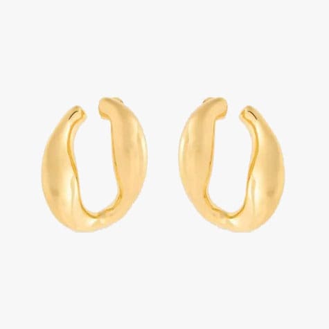 Misho chunky hoop earrings