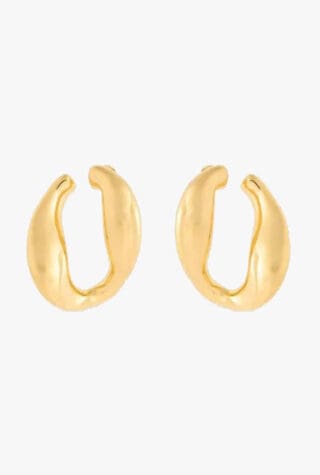 Misho Chunky Chain hoop earrings