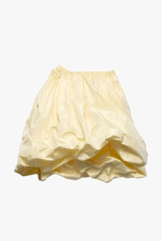 Prada taffeta mini skirt