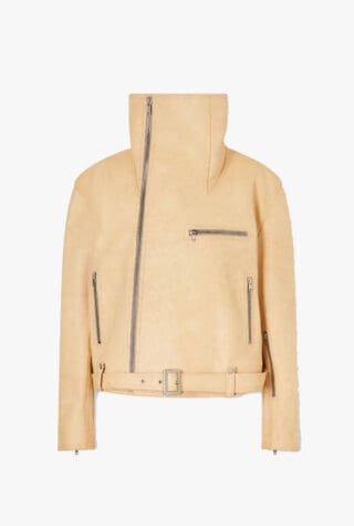Rick Owens Leather biker jacket