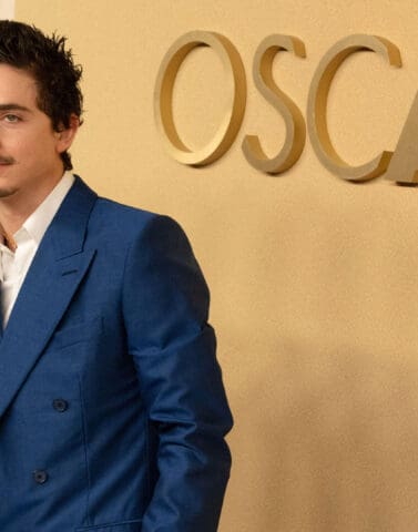 timothee chalamet oscars luncheon