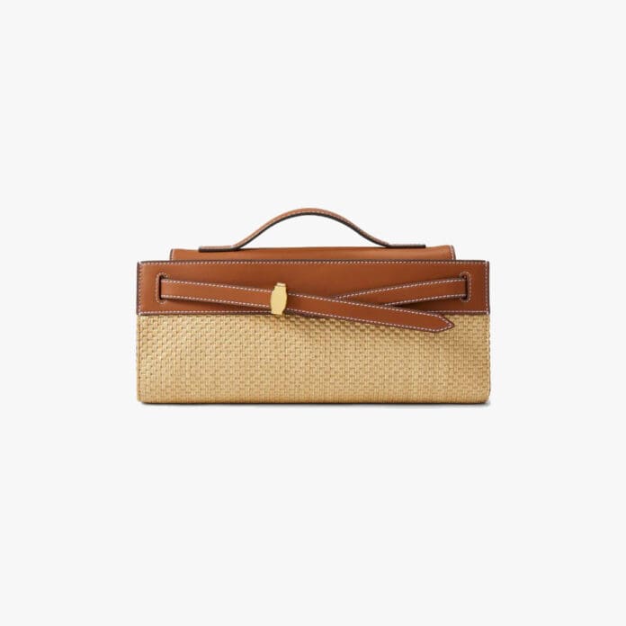 Veronica Beard Raffia Dash Clutch