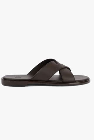 Zegna leather sandals 