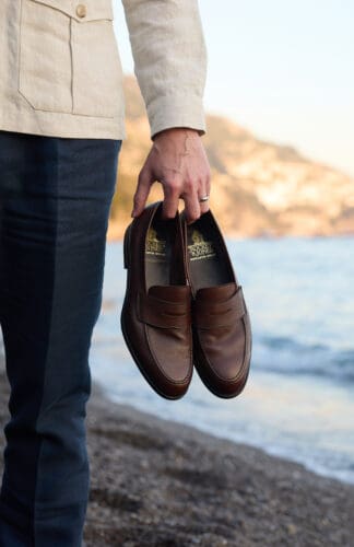 Crockett & Jones travel loafer