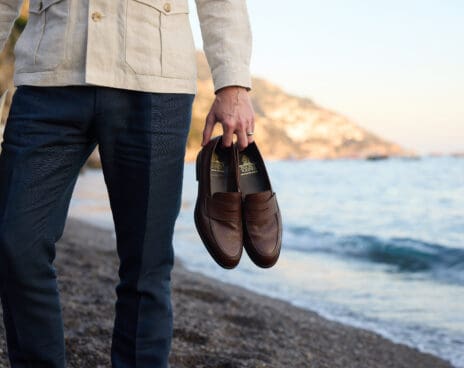 Crockett & Jones travel loafer