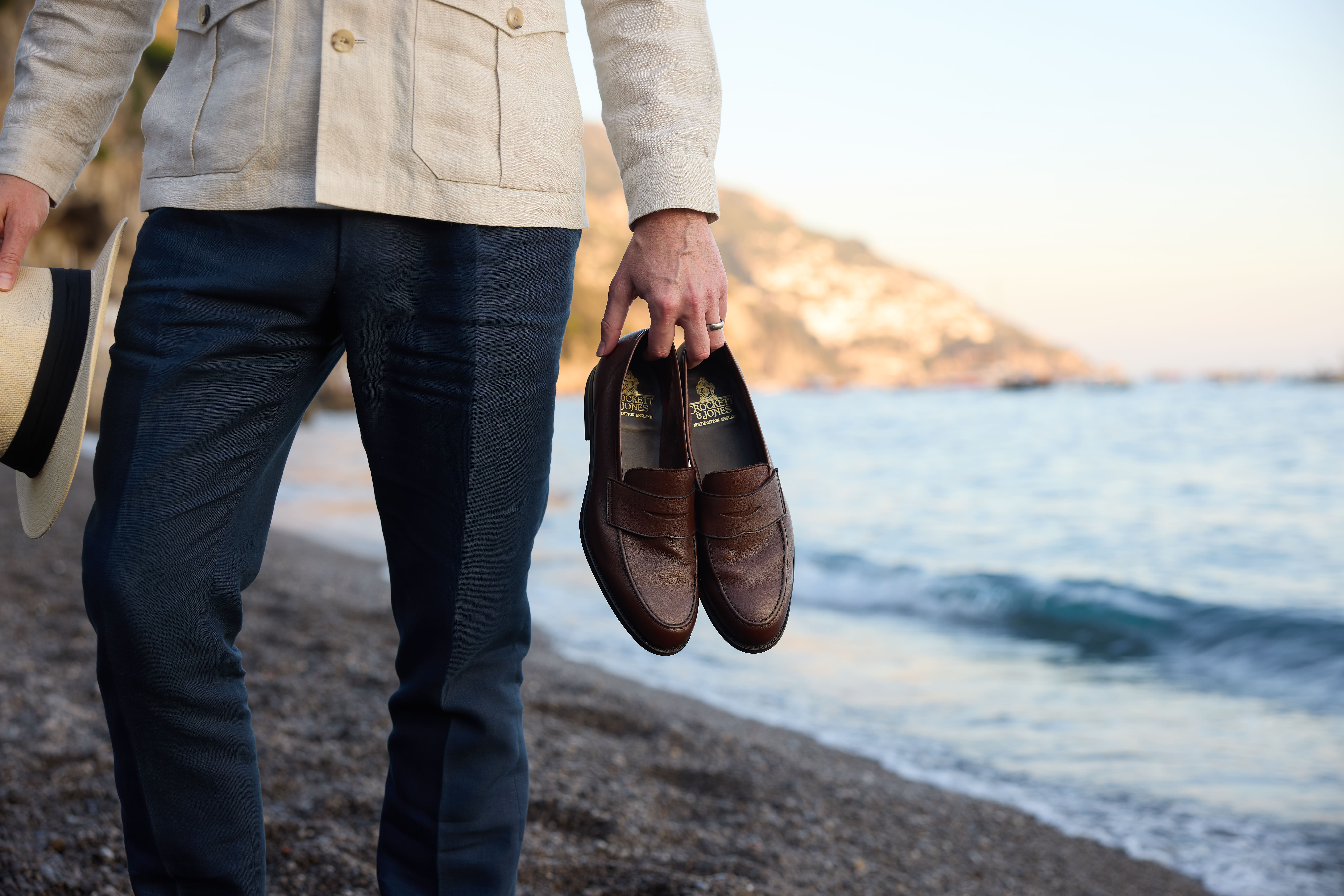 The Crockett & Jones Travel Loafer is the answer to your holiday packing predicaments