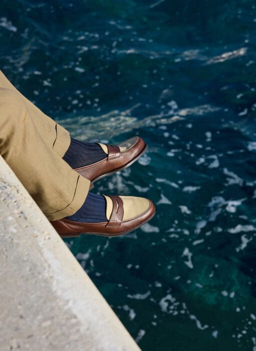 Crockett & Jones travel loafer