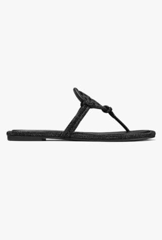 Tory Burch Miller crystal-embellished slides