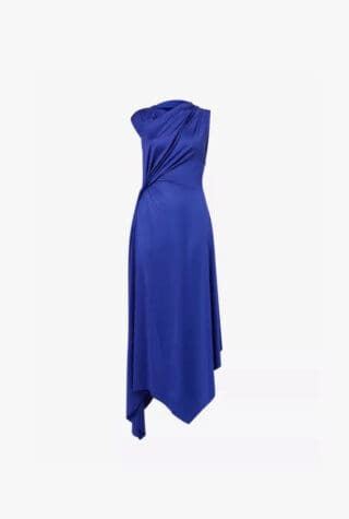 Victoria Beckham asymmetric midi dress