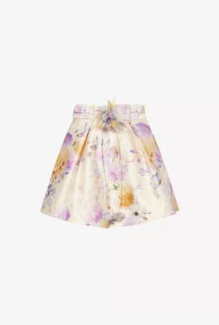 Zimmermann Luna floral shorts