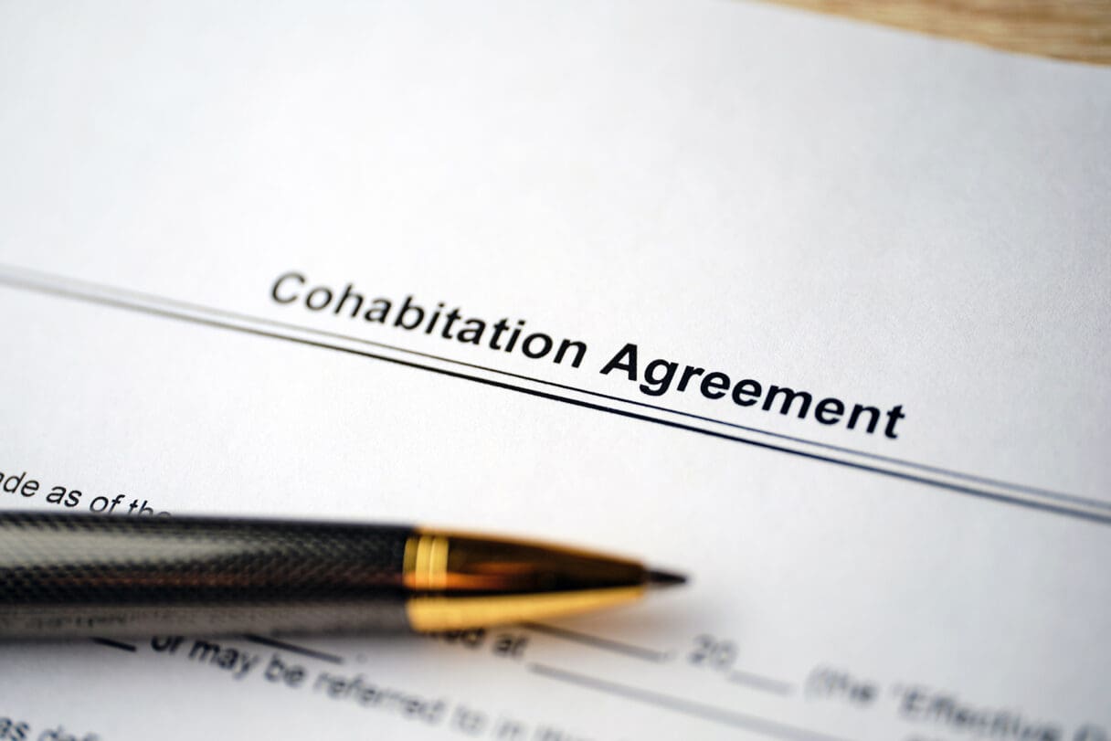 cohabitation agreement
