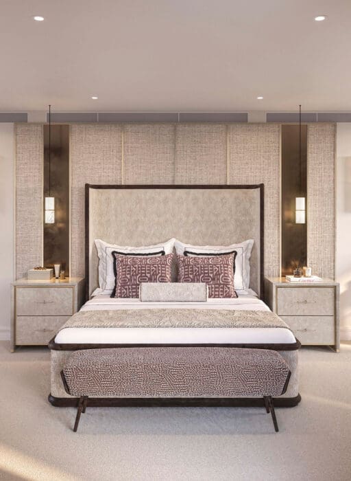 one king's road park bedroom