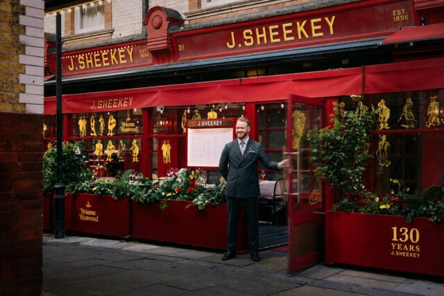J Sheekey x Vivienne Westwood, Covent Garden