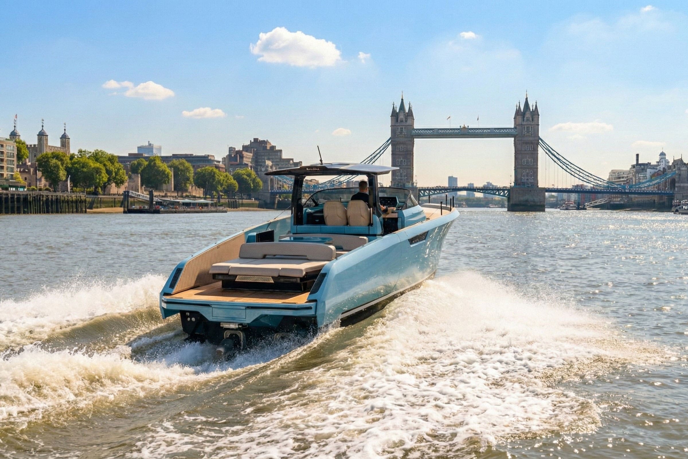 Bellini on the Thames: RSVP now to discover luxury Italian yachting in London with Sebino Yachts
