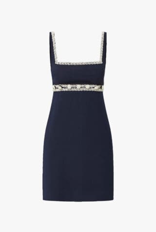 Lunette beaded mini dress