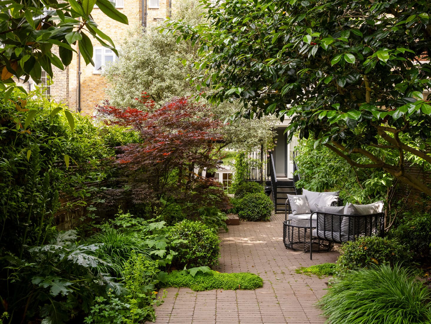 london homes with gardens