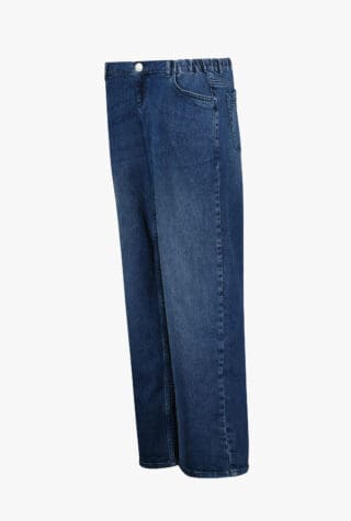 Isabella Oliver Organic cotton maternity wide-leg jeans