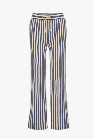 Zosia crochet wide-leg trousers