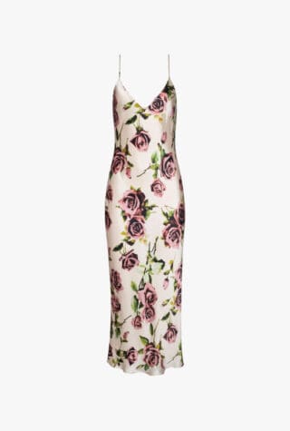L’Agence Seridie midi dress