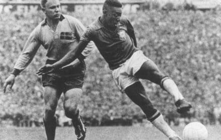 pele 1958 world cup final