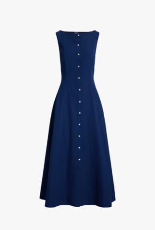 Ralph Lauren panelled cotton dress