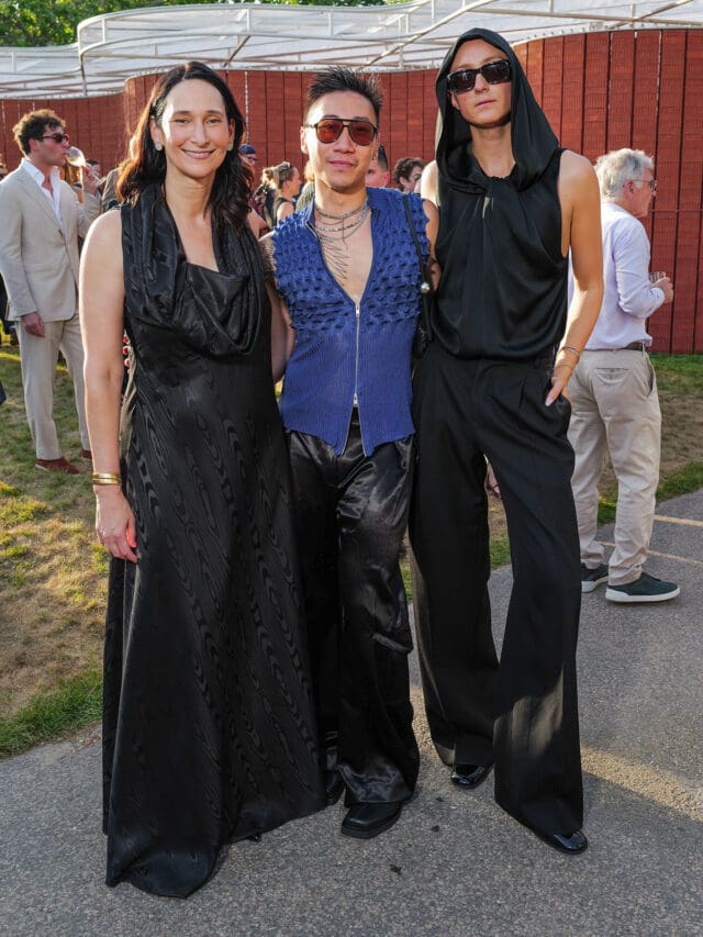 Bettina Korek, Chet Lo and Harris Reed