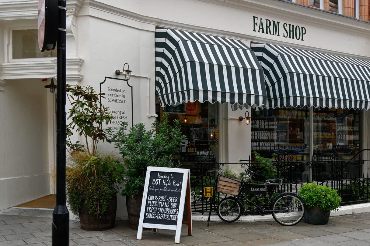farm shop mayfair