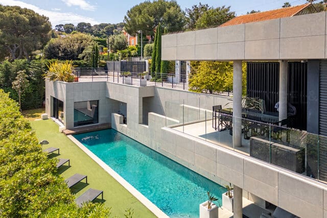 Modern villa, Nice Mont Boron 