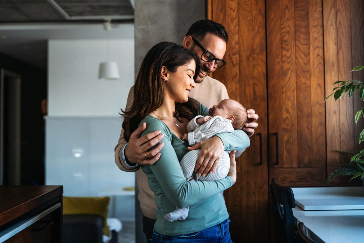 young family