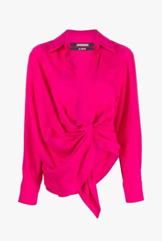Jacquemus knot-detail shirt 