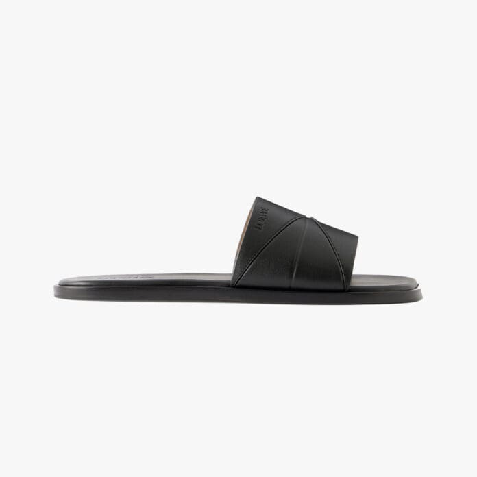 Loewe Origami leather sandals