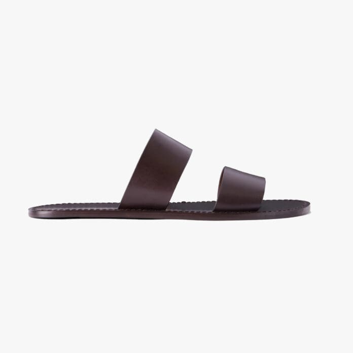 The Row Charlie leather sandals 