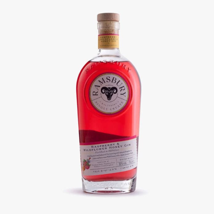 Ramsbury Raspberry and Wildflower Honey Gin